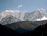 307 Nilgiri Central and Nilgiri South Close Up From Larjung